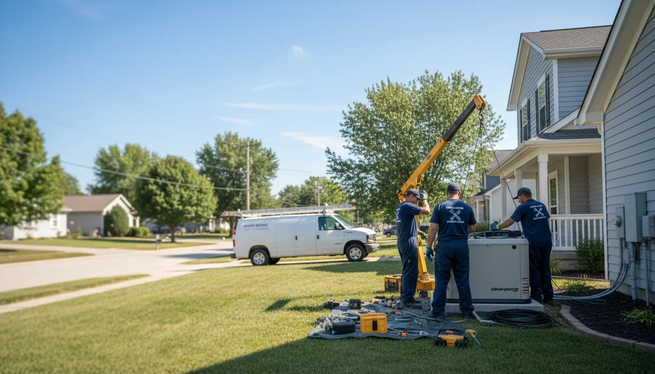 Generator Installation in Brown City, MI near me